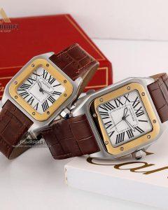 Cartier-Santos-100F6-04 خرید ساعت کارتیه ست