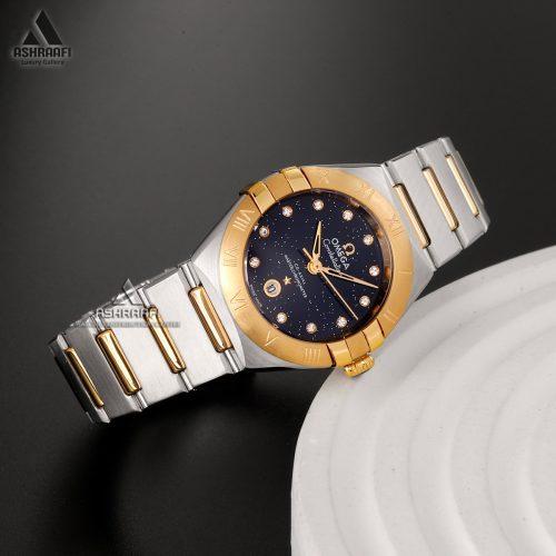 ساعت مچی امگا منهتن زنانه Omega Constellation Manhattan