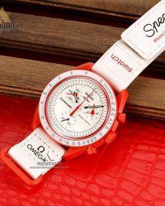 ساعت امگا سواچ قرمز Omega x Swatch Speedmaster RW1