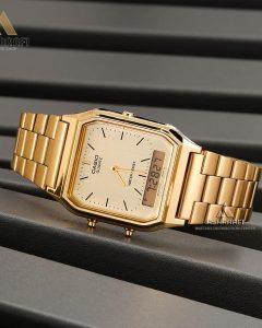 کاسیو طلایی Casio AQ-230GA-9DMQ