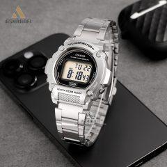 ساعت کاسیو مردانه دیجیتالی Casio W-219HD-1AV