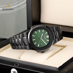 ساعت مردانه پتک فیلیپ Patek Philippe Nautilus Black-KGr1