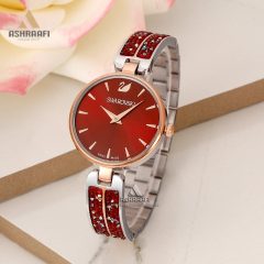 Swarovski-Dream-Rock-RSG2-05 ساعت سوراوسکی رزگلد نقره ای
