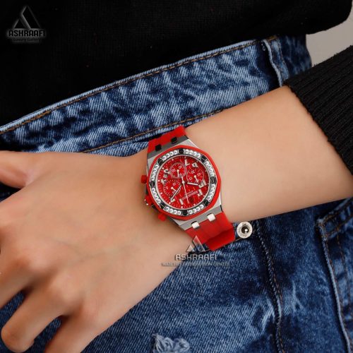 ساعت زنانه ای پی قرمز Audemars Piguet 79953-RS