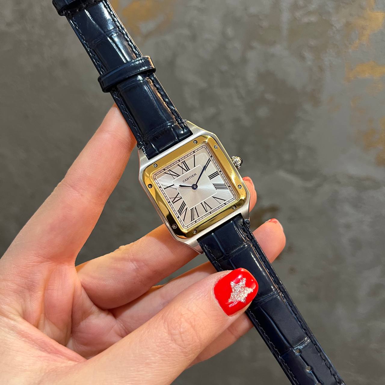 کارتیه دمونت بند سورمه ای