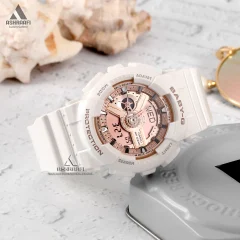 Casio BA-110X-7A1-03 ساعت بیبی جی سفید اورجینال Casio Baby-g BA-110X-7A1