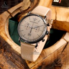 ساعت مردانه امپریو آرمانی خاکی Emporio Armani AR11107