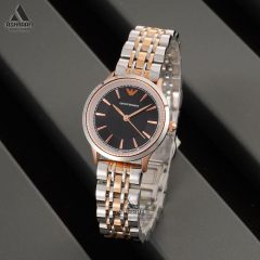 Emporio-Armani-AR1803RGK2-02 ساعت امپریو آرمانی رزگلد و نقرهای