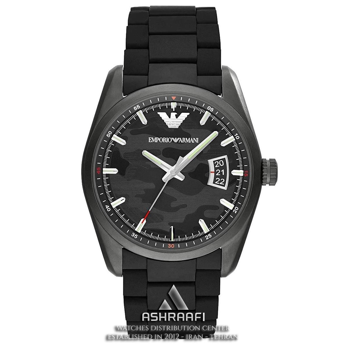 ساعت  امپریو آرمانی مشکی Emporio Armani AR6052