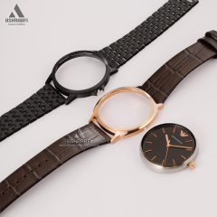 ساعت مردانه امپریو آرمانی دارای دو بند Emporio Armani AR80021