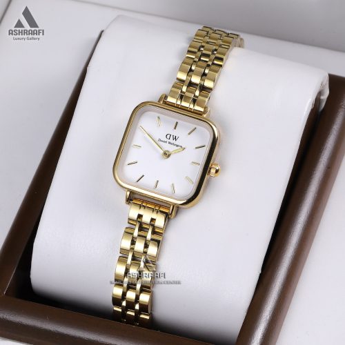 ساعت طلایی دنیل ولینگتون صفحه سفید