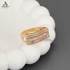 انگشتر زنانه نگین دار Women Ring GD01