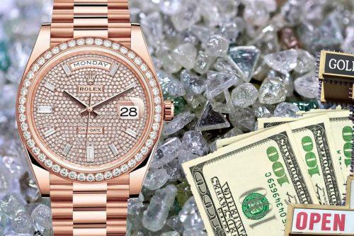 قیمت الماس‌هایی که در ساعت به کار می‌روند چقدر است؟