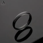 انگشتر رینگ مشکی Black Steel Ring