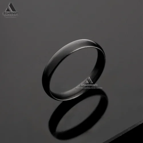 انگشتر رینگ مشکی Black Steel Ring