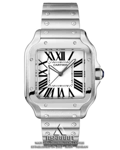 ساعت مردانه Cartier Santos 100 diamond