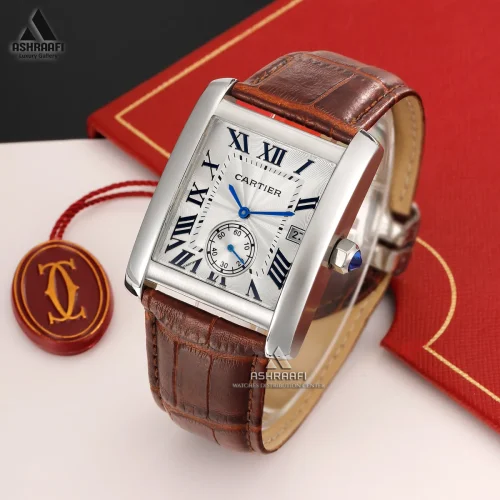 کارتیه تانک بند چرمی