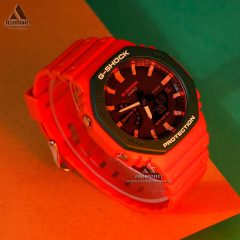 جیشاک اورجینال نارنجی Casio G-Shock GA-2110SC-4A