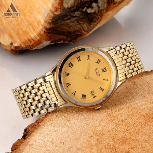 سیتیزن دست دوم طلایی Citizen 6110-Y62554 SB