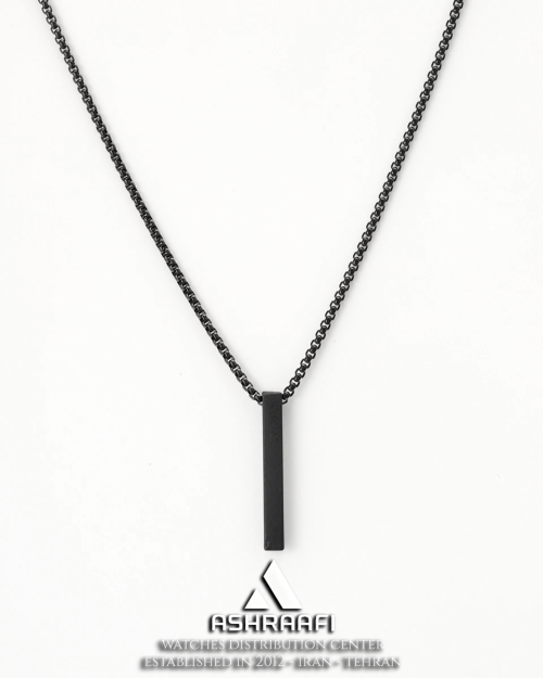 گردنبند مشکی مردانه