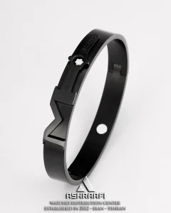 دستبند مون بلان مشکی Montblanc Bracelet K1