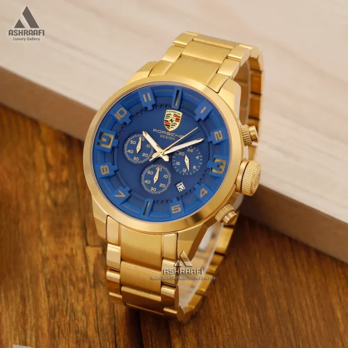 پورشه دیزاین تمام طلایی