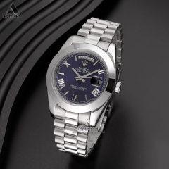 ROLEX-Day-Date-SDb75-02 رولکس دی دیت صفحه سورمه ای