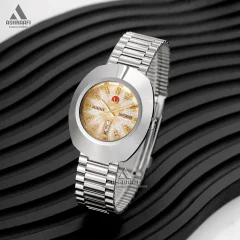 Rado Diastar 636.0313.3S-02 رادو تخم مرغی نقرهای