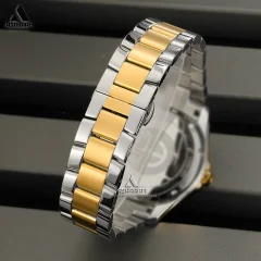 Rado HyperChrome 658.0115 B6-04 ساعت رادو هایپرکروم با بند طلایی و نقره ای