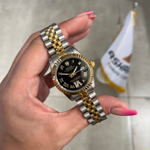 رولکس زنانه صفحه مشکی