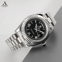 Rolex Day Date SB2-03 ساعت رولکس صفحه مشکی Rolex Day Date SB2