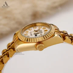 ساعت رولکس دیت جاست صفحه سفید