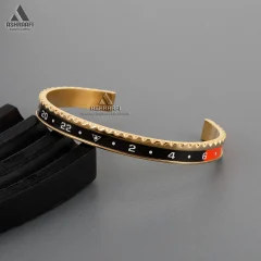 خرید دستبند رولکس طلایی