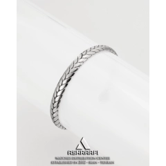 دستبند استیل مردانه Texture Bracelet S01