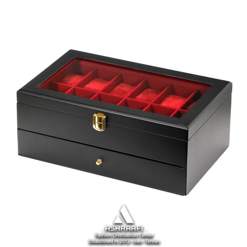 جعبه ساعت 12 تایی چوبی Box Watches T12-6