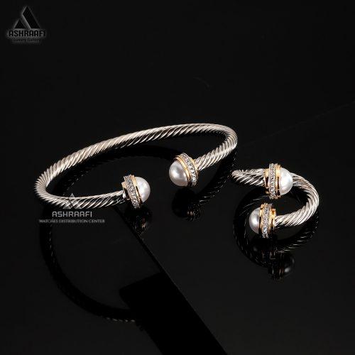 دستبند و انگشتر ست زنانه Bracelet & Ring Set SG2