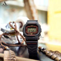 ساعت جیشاک مشکی قرمز Casio G-Shock DW-5600KH-1