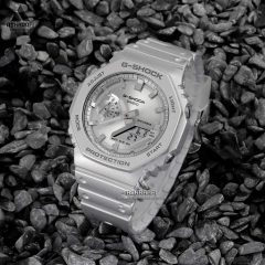 ساعت جیشاک تمام نقره‌ای Casio G-Shock GA-2100FF-8A