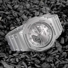 ساعت مردانه جیشاک نقره‌ای Casio G-Shock GA-2100FF-8A