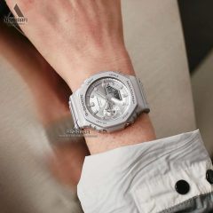 ساعت جیشاک تمام نقره‌ای Casio G-Shock GA-2100FF-8A