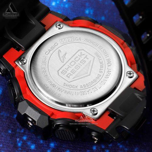 درب پشت جیشاک مدل Casio G-Shock GA-700RGB-1A
