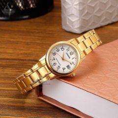 کاسیو طلایی Casio LTP-V002G-7B2
