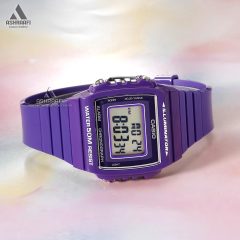 ساعت کاسیو بنفش Casio W-215H-6AV