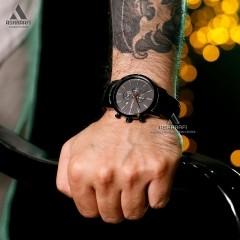 عکس روی مچ ساعت بند چرمی Citizen 60122KK