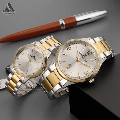 ساعت عروس دامادی اورجینال Daniel Klein DK.1.13403-4