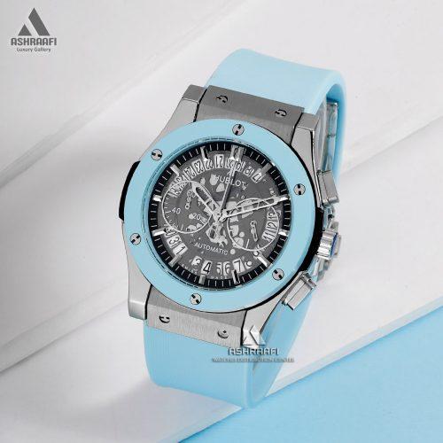 ساعت هابلوت آبی آسمانی Hublot Big Bang Sky Blue 76-