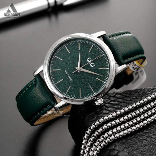 ساعت مچی بند چرمی Q&Q Q59B-003PY