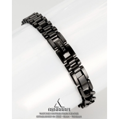دستبند مشکی رولکس Rolex Bracelet K04