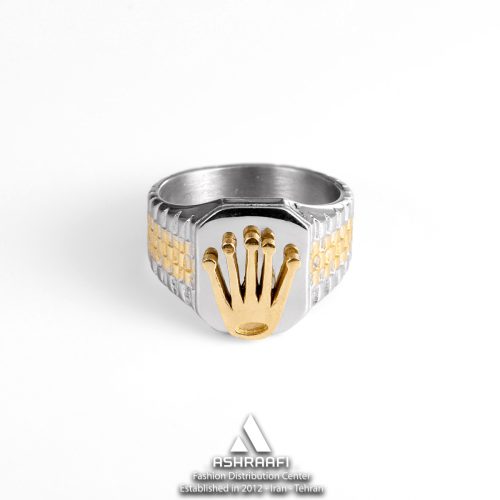 Rolex-Ring-SG2-01 انگشتر مردانه رولکس Rolex Ring SG2