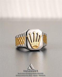 انگشتر مردانه رولکس Rolex Ring SG2